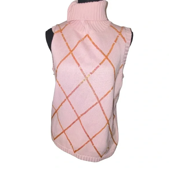 🌟🔥 BOGO Sale🔥🌟
 Blush pink sweater vest - Picture 3 of 6